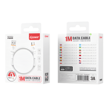 Cable Type-c 1M Blanc
