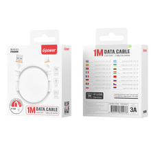 CABLE iPhone Lightning 1M Blanc